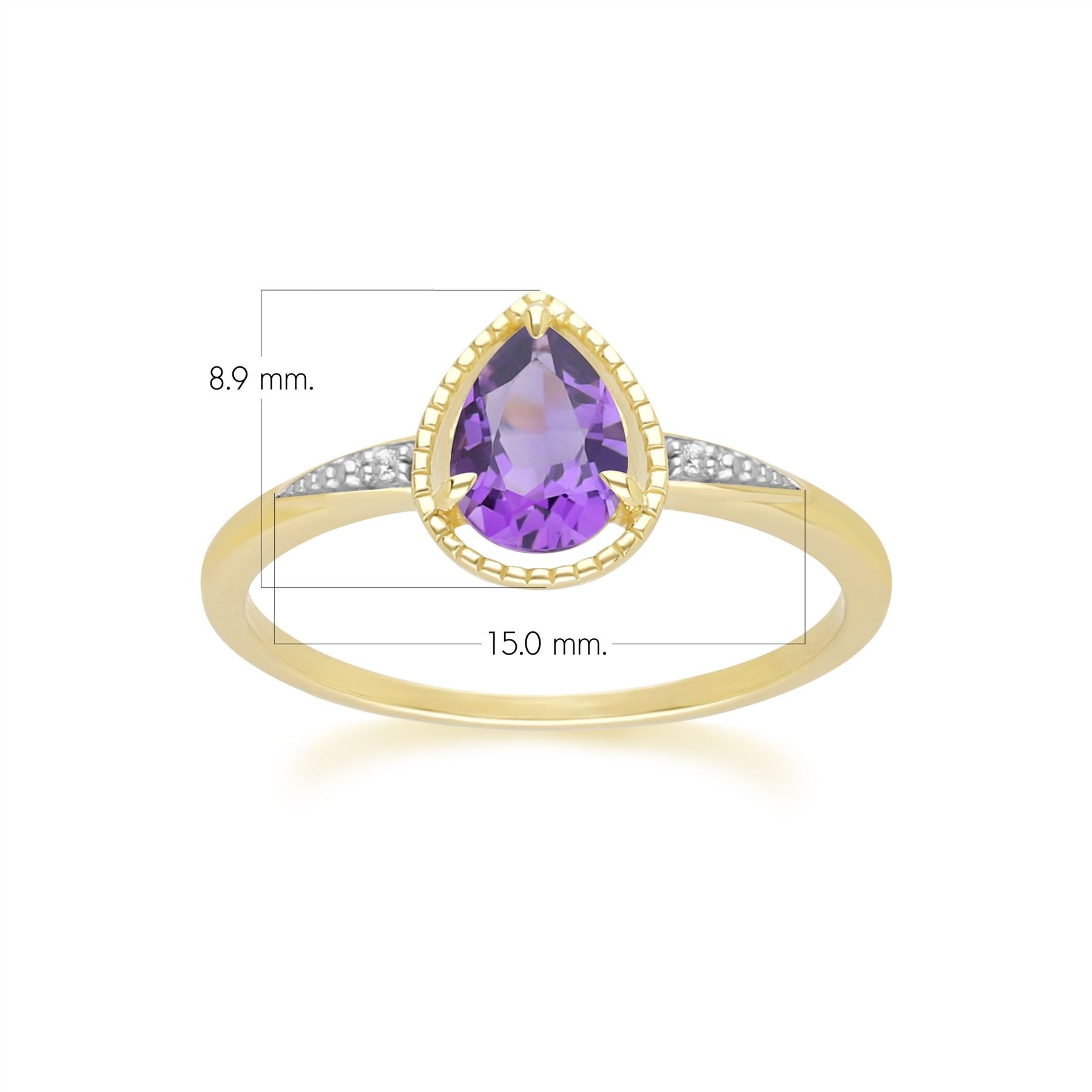 classic-pear-amethyst-diamond-ring-in-9ct-yellow-gold-135r2139019 Dimensions