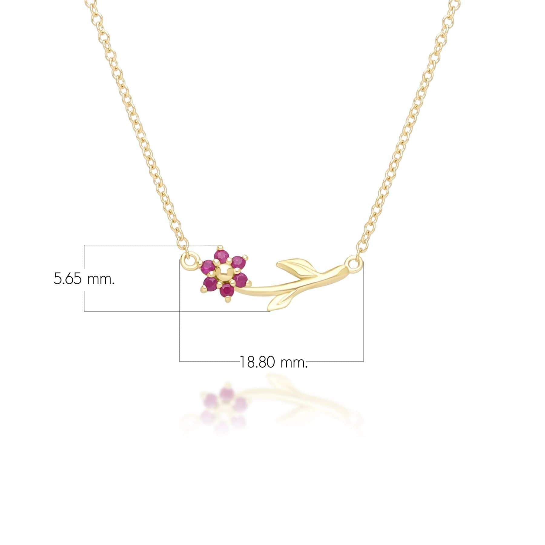 floral-vine-ruby-necklace-in-9ct-yellow-gold-132n1171029 Dimensions