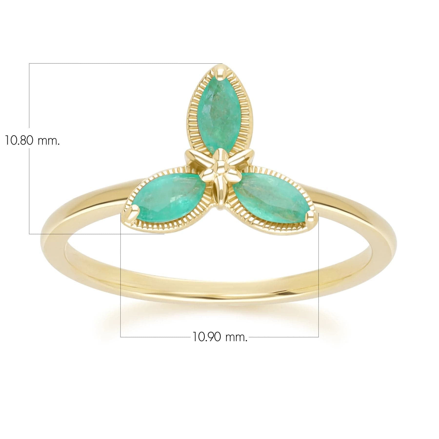 floral-marquise-emerald-ring-in-9ct-yellow-gold-132r8630039 Dimensions